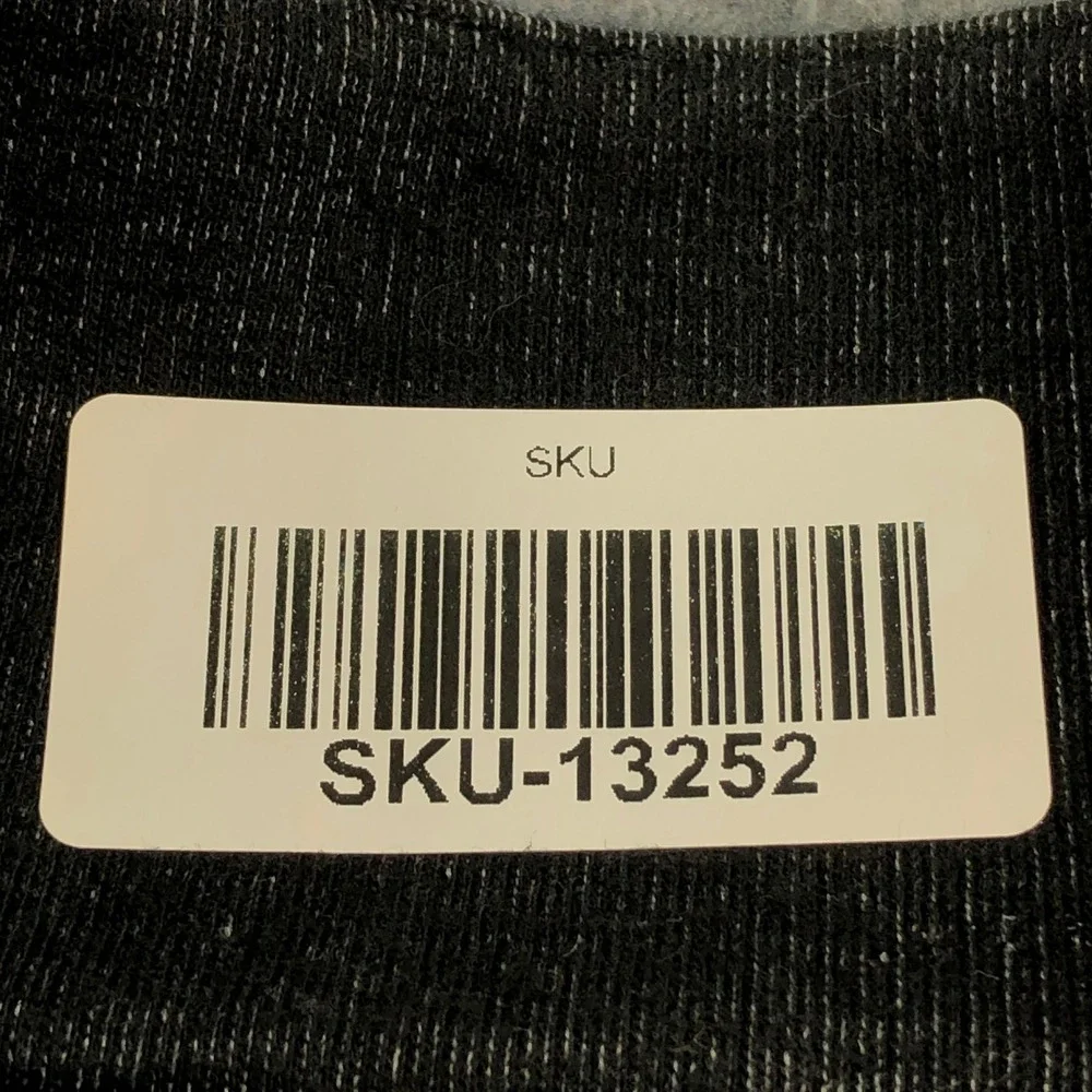 Vince Mens Sweater XL Heather Blue Long Sleeve Quarter-Zip Luxury Minimal - Picture 10 of 10